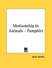 Tapa de Mediumship In Animals - Pamphlet