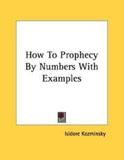 Tapa de How To Prophecy By Numbers With Examples