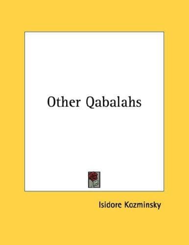 Tapa de Other Qabalahs
