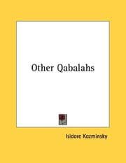 Tapa de Other Qabalahs