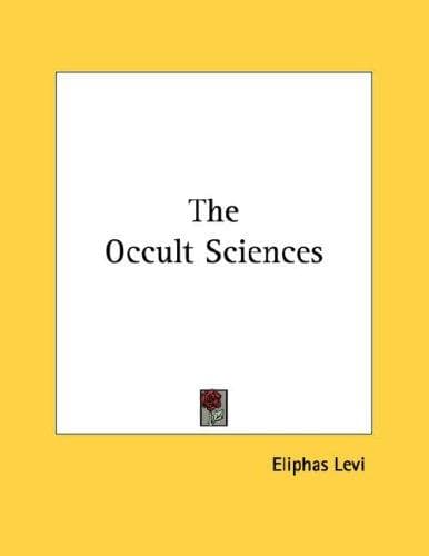 Tapa de The Occult Sciences