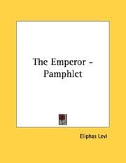 Tapa de The Emperor - Pamphlet