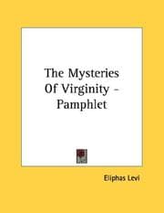 Tapa de The Mysteries Of Virginity - Pamphlet
