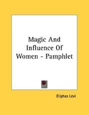 Tapa de Magic And Influence Of Women - Pamphlet