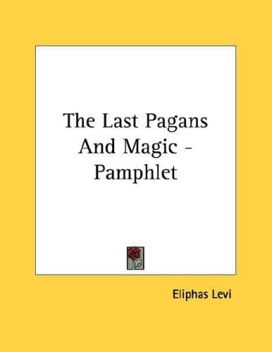 Tapa de The Last Pagans And Magic - Pamphlet