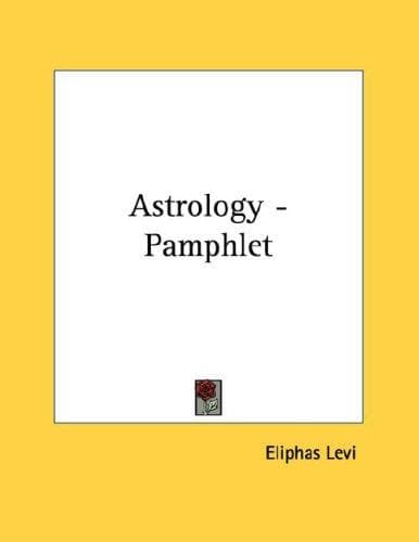 Tapa de Astrology - Pamphlet