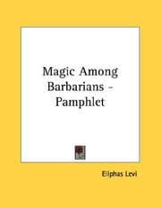 Tapa de Magic Among Barbarians - Pamphlet