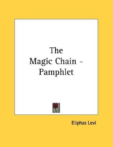 Tapa de The Magic Chain - Pamphlet