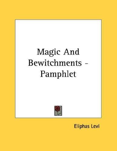 Tapa de Magic And Bewitchments - Pamphlet