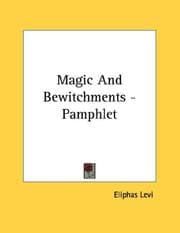 Tapa de Magic And Bewitchments - Pamphlet