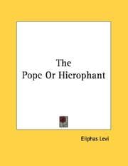 Tapa de The Pope Or Hierophant