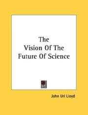 Tapa de The Vision Of The Future Of Science
