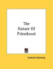 Tapa de The Nature Of Priesthood