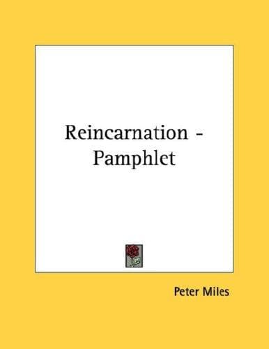 Tapa de Reincarnation - Pamphlet