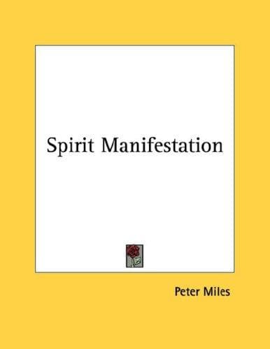 Tapa de Spirit Manifestation