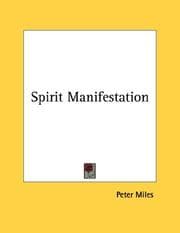 Tapa de Spirit Manifestation