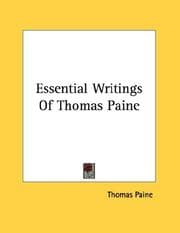 Tapa de Essential Writings Of Thomas Paine