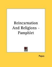 Tapa de Reincarnation And Religions - Pamphlet