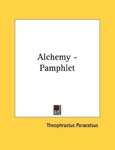 Tapa de Alchemy - Pamphlet