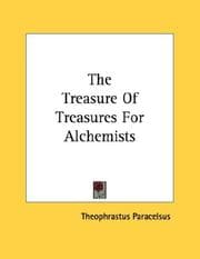 Tapa de The Treasure Of Treasures For Alchemists