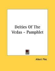 Tapa de Deities Of The Vedas - Pamphlet