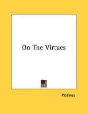Tapa de On The Virtues