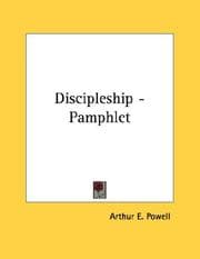 Tapa de Discipleship - Pamphlet