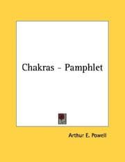 Tapa de Chakras - Pamphlet