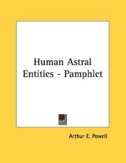 Tapa de Human Astral Entities - Pamphlet