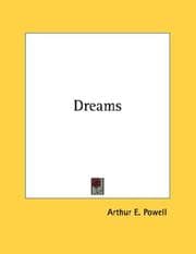 Tapa de Dreams