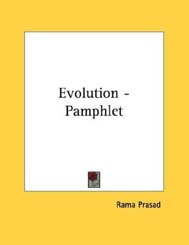 Tapa de Evolution - Pamphlet