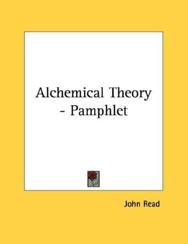Tapa de Alchemical Theory - Pamphlet