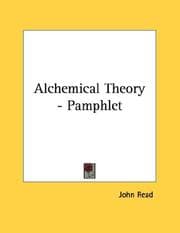 Tapa de Alchemical Theory - Pamphlet