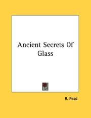 Tapa de Ancient Secrets Of Glass