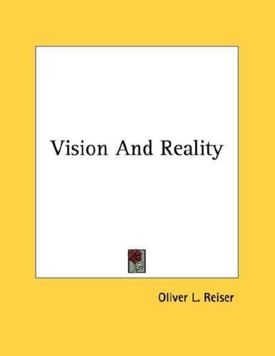 Tapa de Vision And Reality