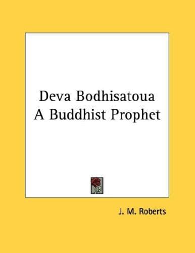 Tapa de Deva Bodhisatoua A Buddhist Prophet
