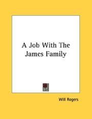 Tapa de A Job With The James Family