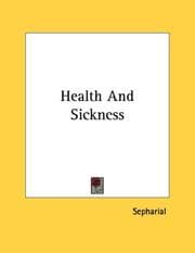 Tapa de Health And Sickness