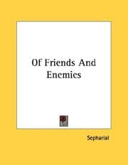 Tapa de Of Friends And Enemies