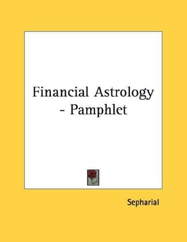 Tapa de Financial Astrology - Pamphlet