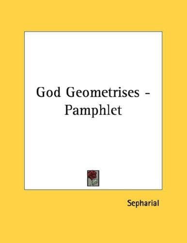 Tapa de God Geometrises - Pamphlet