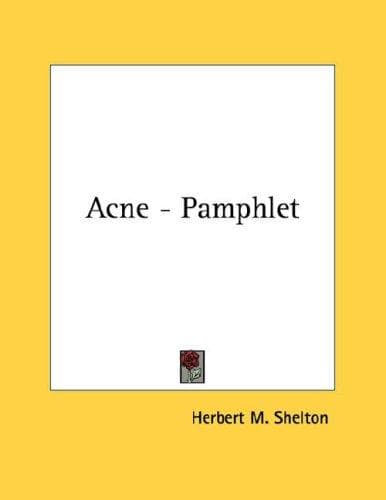 Tapa de Acne - Pamphlet