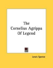 Tapa de The Cornelius Agrippa Of Legend