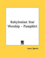 Tapa de Babylonian Star Worship - Pamphlet