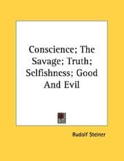 Tapa de Conscience; The Savage; Truth; Selfishness; Good And Evil