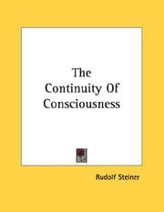 Tapa de The Continuity Of Consciousness
