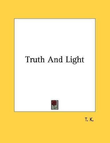 Tapa de Truth And Light
