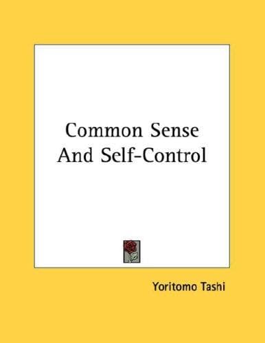 Tapa de Common Sense And Self-Control