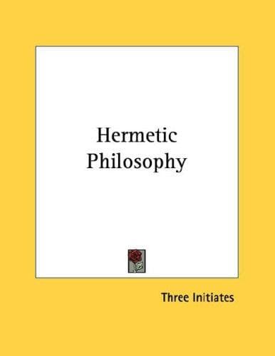 Tapa de Hermetic Philosophy