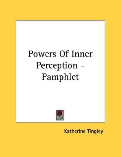 Tapa de Powers Of Inner Perception - Pamphlet